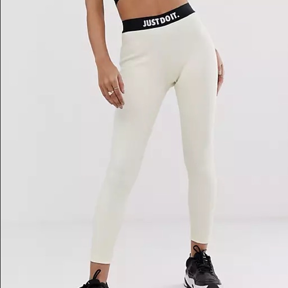 Nike | Pants u0026 Jumpsuits | Ribbed Nike Legging | Poshmark